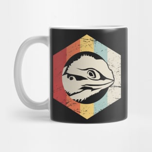 Retro 70s Bearded Dragon Icon Mug